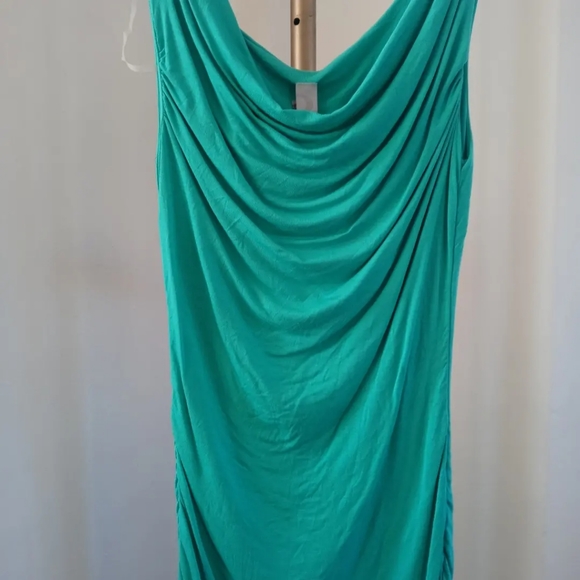 Rubicon U.S.A Women's Dress In Green Knee Length Size Small Has Original Tags - - Picture 2 of 3